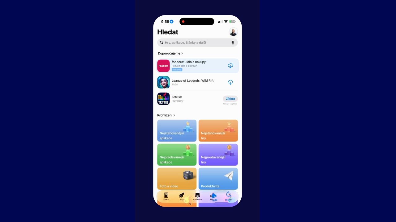 Nainstalujte Siesta AI na iPhone