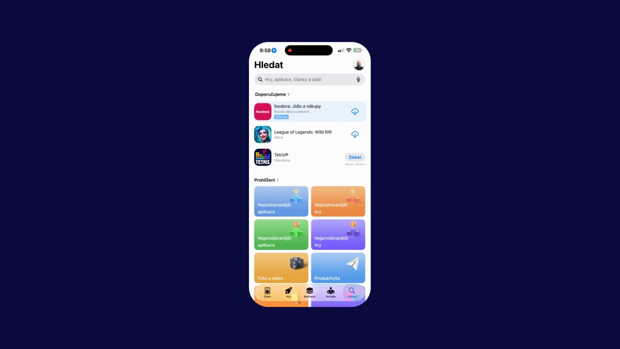 Nainstalujte Siesta AI na iPhone